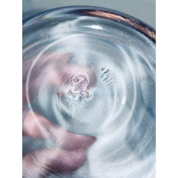 Set of 4 Libbey Misty Blue Tumbler Old Fashion Glasses 3-1/2" Tall X 3” Dia Vtg - Picture 5 of 6